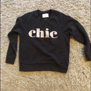 Anthropologie Chic sweatshirt
